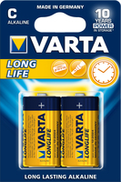 1x2 Varta Longlife Baby C LR 14 Baterija