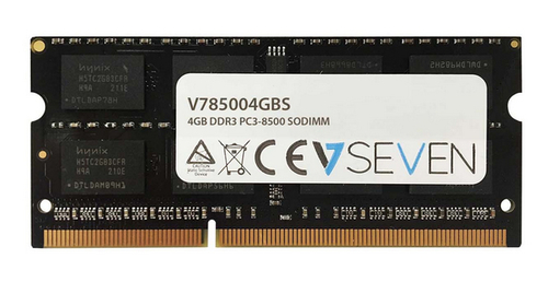 V7 DDR3 SODIMM 4GB 1066MHz CL7 (V785004GBS) operatīvā atmiņa