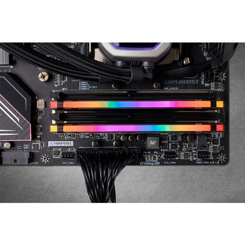 Corsair Vengeance RGB Pro Schwarz 16GB DDR4 Kit 2666-16 K2 operatīvā atmiņa