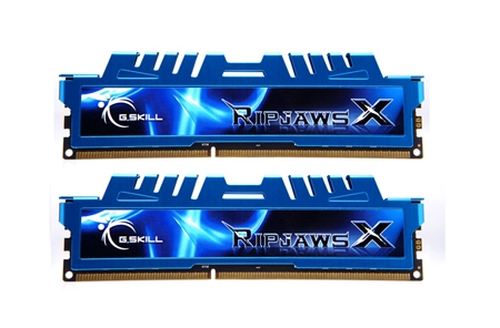 DDR3  8GB PC 2400 CL11 G.Skill KIT (2x4GB) 8GXM RipjawsX operatīvā atmiņa