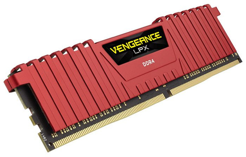 Corsair Vengeance LPX 8 GB (1 x 8 GB) DDR4 2400MHz XMP 2.0 - Red operatīvā atmiņa