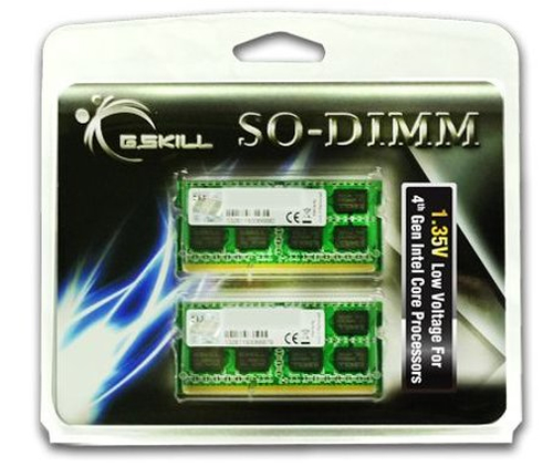 SO DDR3 8GB PC 12800 CL11  G.Skill 1,35V (2x4GB) 8GSL operatīvā atmiņa