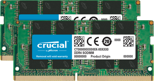 Crucial 32GB Kit DDR4 3200 MT/s 16GBx2 SODIMM 260pin operatīvā atmiņa