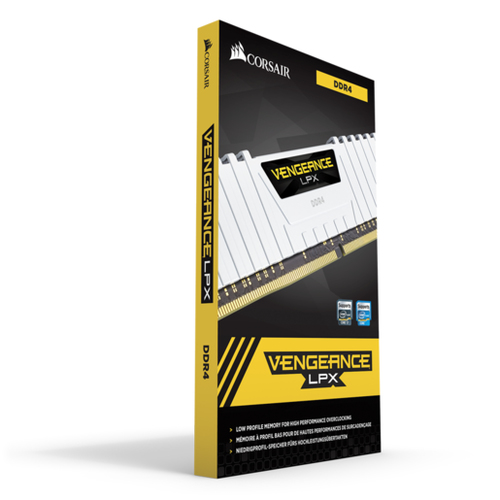 Corsair LPX 16GB DDR4 White 2x288,  DDR4 843591088367 operatīvā atmiņa