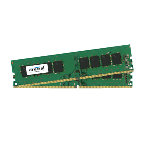 Crucial 2x8GB DDR4-2400 UDIMM, NON-ECC, CL17, operatīvā atmiņa