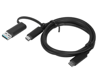 LENOVO Thinkpad USB-C Cable with USB-A dongle aksesuārs portatīvajiem datoriem