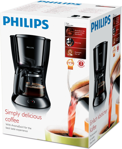 Philips HD7461/20 Daily Collection Filterkaffeemaschine black Kafijas automāts