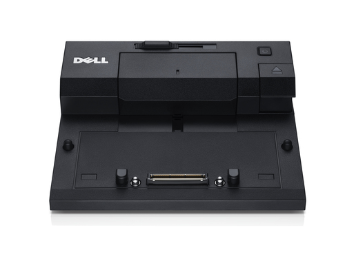 Dell EURO2 E-Port II Simple Replicator for Latitude E series with USB 3.0, 130W AC Adapter Dell aksesuārs portatīvajiem datoriem