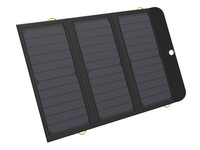 SANDBERG Solar Charger 21W 2xUSB+USB-C iekārtas lādētājs