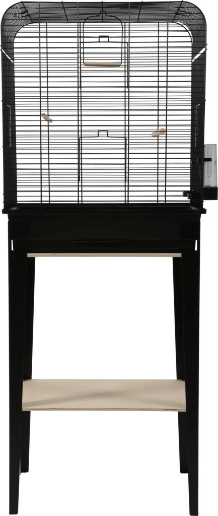 Zolux Chic Loft L cage with stand, black color