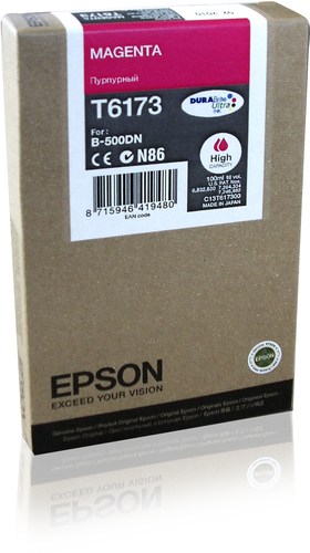 Epson T617 High Capacity Ink Cartridge (Magenta) 7 kārtridžs