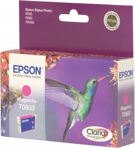 Epson C13T08034011 T0803 Ink Magenta 7,4ml kārtridžs