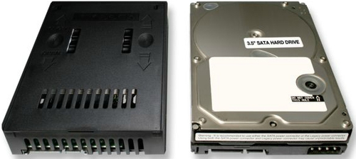 Adapter  IcyDock  2,5" -> 3,5" SATAI-III SSD&HDD  7-9,5mm cietā diska korpuss