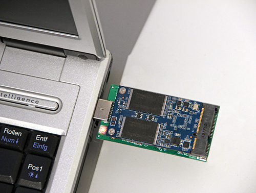 Delock USB3.0 -> mSATA cietā diska korpuss