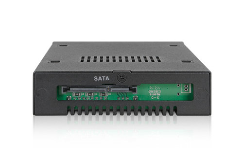 We-Ra. IcyDock  6,3cm SATAI-III/SAS HDD&SSD in 1x3,5" Metall cietā diska korpuss