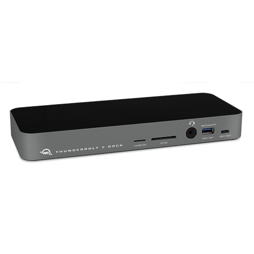 Docking station Thunderbolt 3 Dock (14 ports, cable, Mac + Windows) Space Gray aksesuārs portatīvajiem datoriem