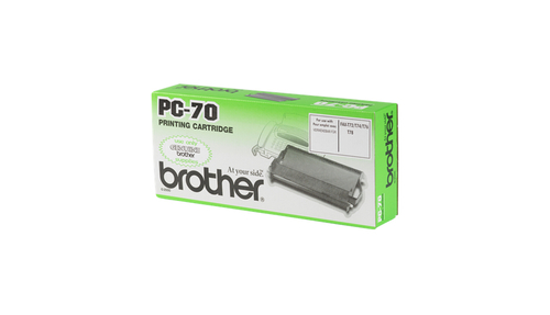 Brother PC-70 Toner+Carbon Roll Pages 144 toneris