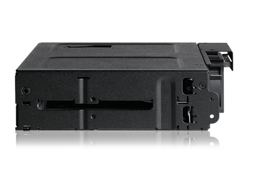 Backplane IcyDock 2x6,3cm SATAI-III in 1x5,25" HDD/SSD retail cietā diska korpuss