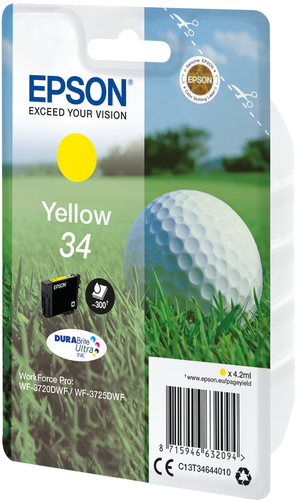 Epson ink cartridge yellow DURABrite Ultra Ink 34    T 3464 kārtridžs