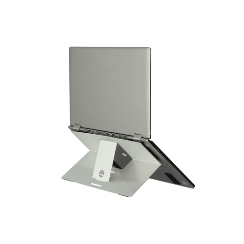 R-Go Tools Riser Attachable laptop stand Silver aksesuārs portatīvajiem datoriem