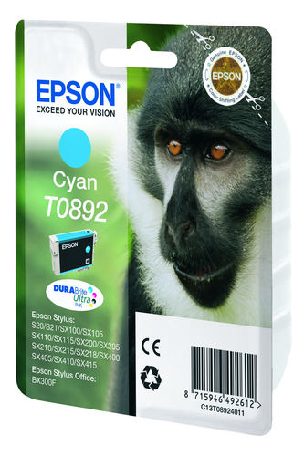 Epson INK C13T08924010 CYAN kārtridžs