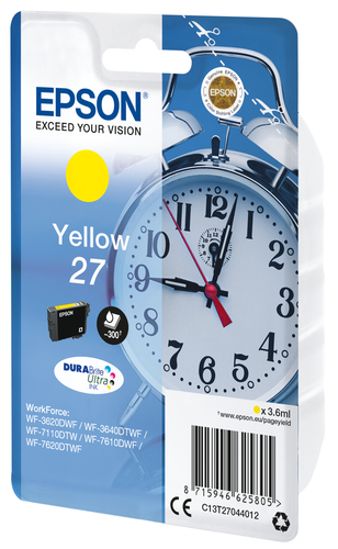 Epson T2704 "Wecker" Tinte Single Pack Gelb kārtridžs