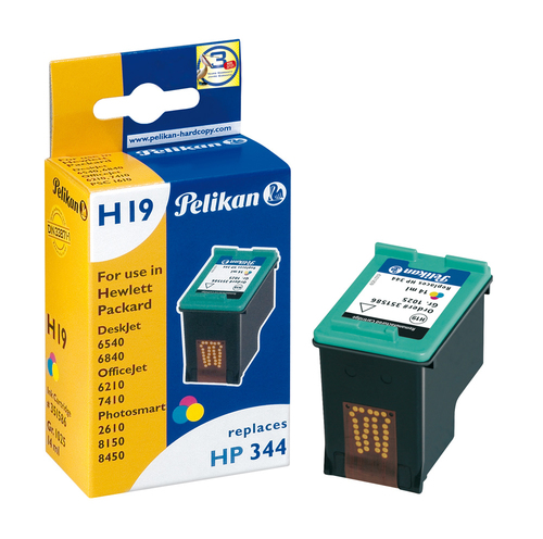 Pelikan (351586) Hewlett Packard DeskJet 6540, 5740, PhotoSmart 8450 (N.344) (H19) kārtridžs