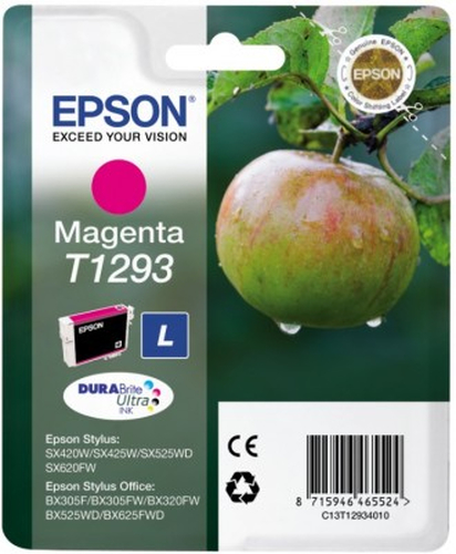 Epson Original T1293 cartridge magenta 580 pages 7ml (C13T12934010) kārtridžs