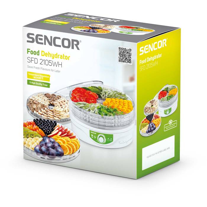 Sencor SFD2105WH Augļu žāvētājs