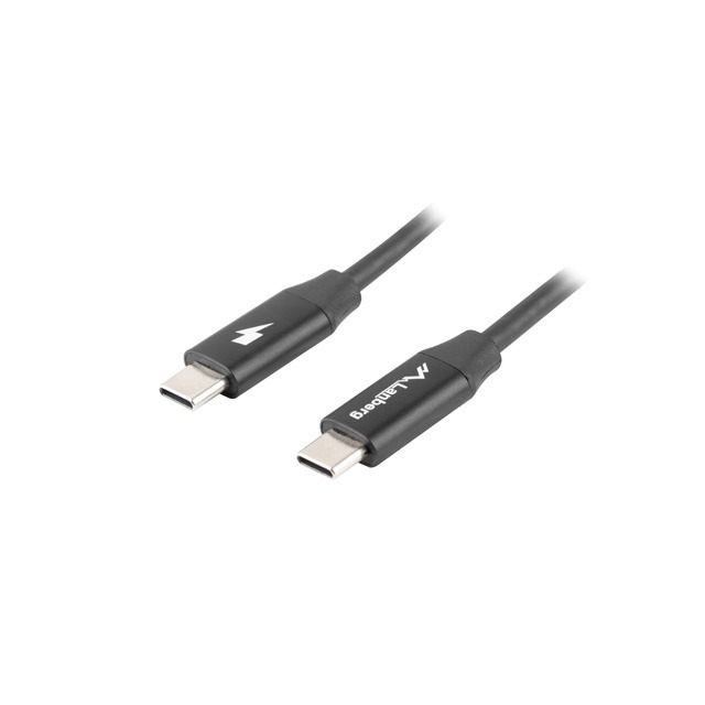 Cable USB-C M/M 2.0 1.8m CA-CMCM-40CU-0018-B Black USB kabelis