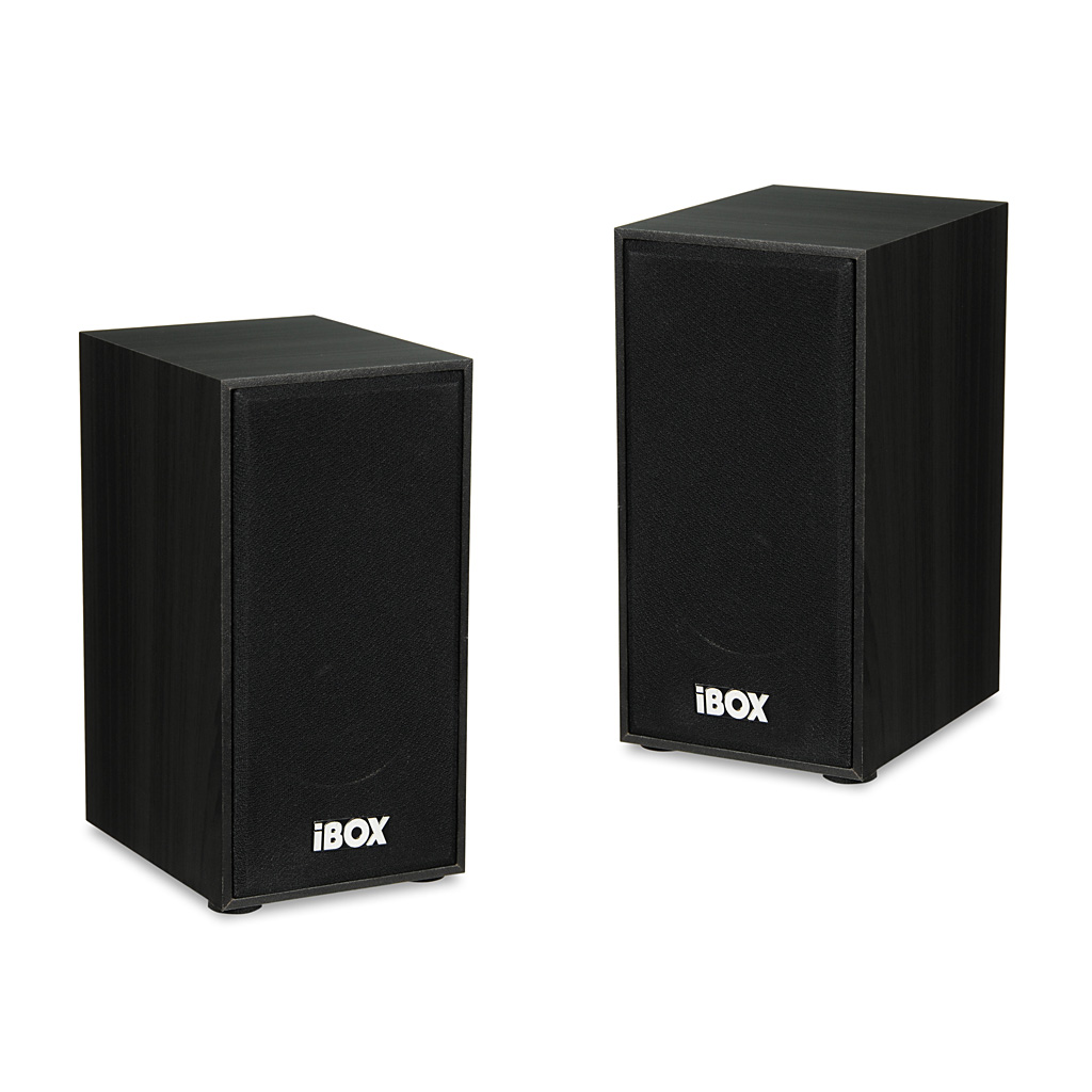 IBOX IGLSP1B SPEAKERS I-BOX 2.0 SP1 BLAC datoru skaļruņi