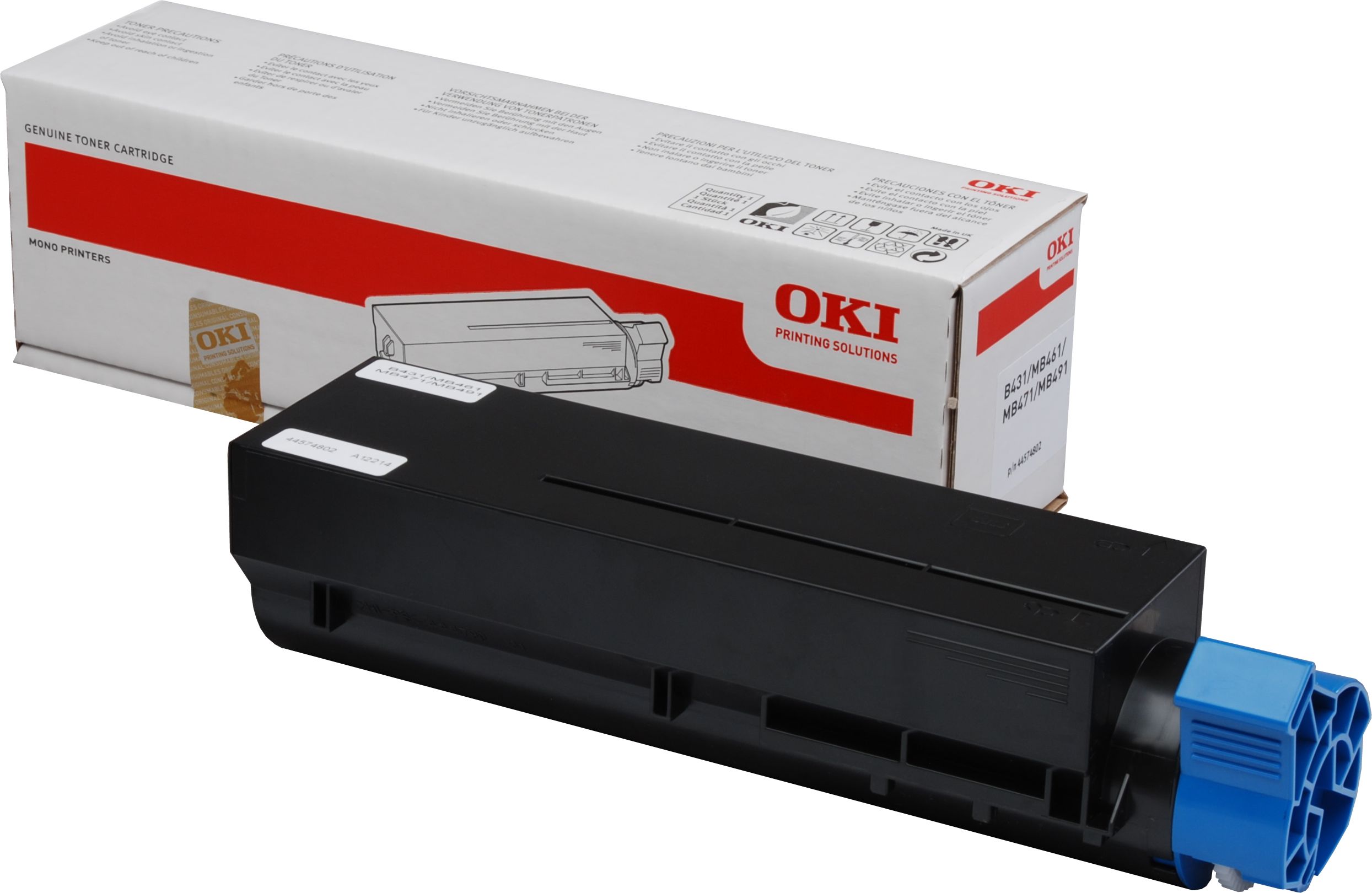 Toner OKI | 7000pgs | MB461/471/491 toneris