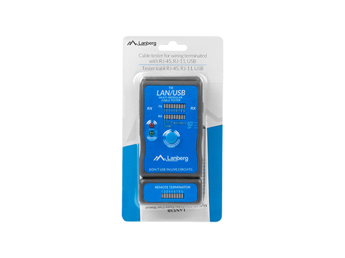 Cable tester RJ-45, 11 USB NT-0403 without battery