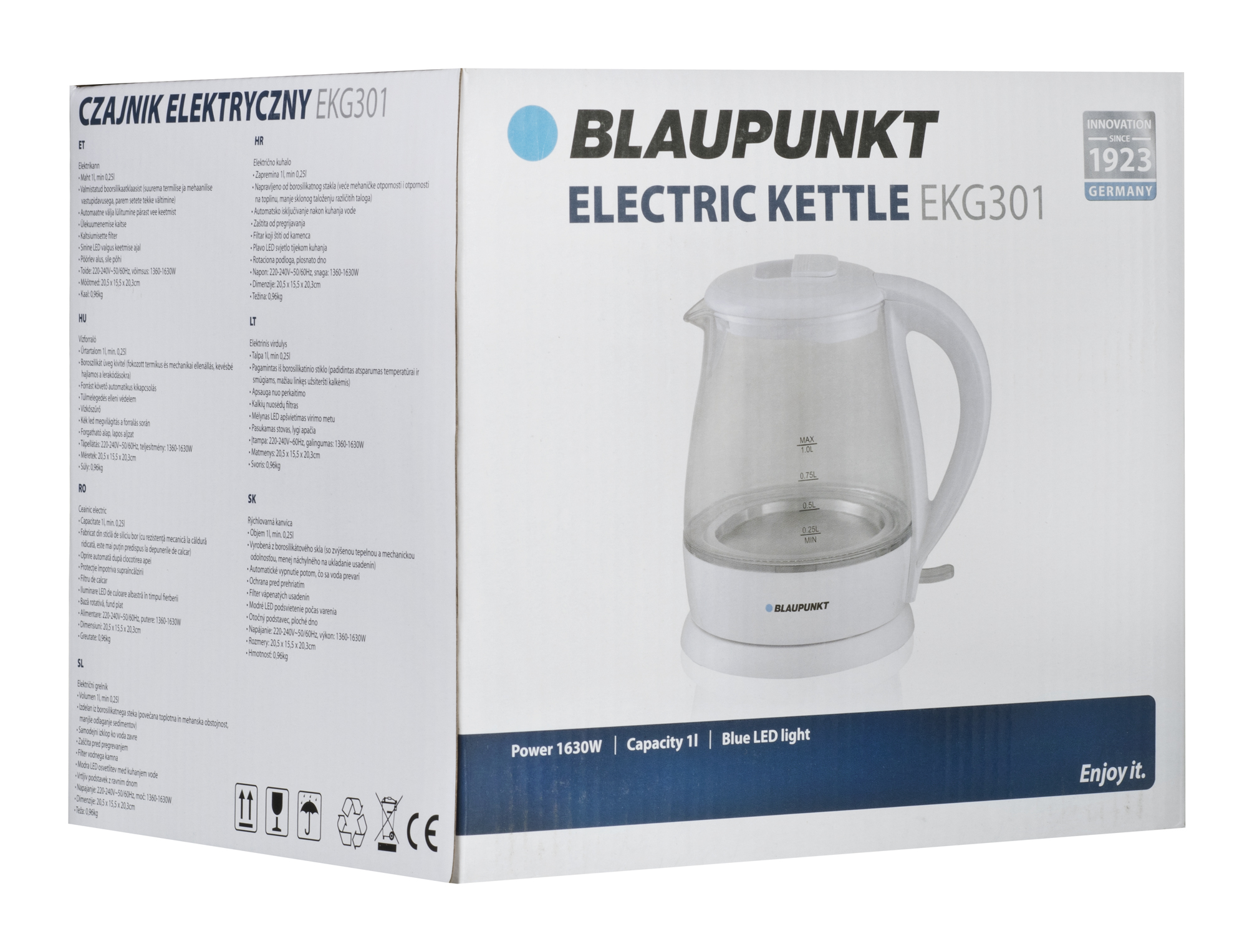 Blaupunkt EKG301 Elektriskā Tējkanna