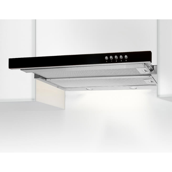 Akpo WK-7 Light Glass 220 m3/h Built-in Black,Grey Tvaika nosūcējs