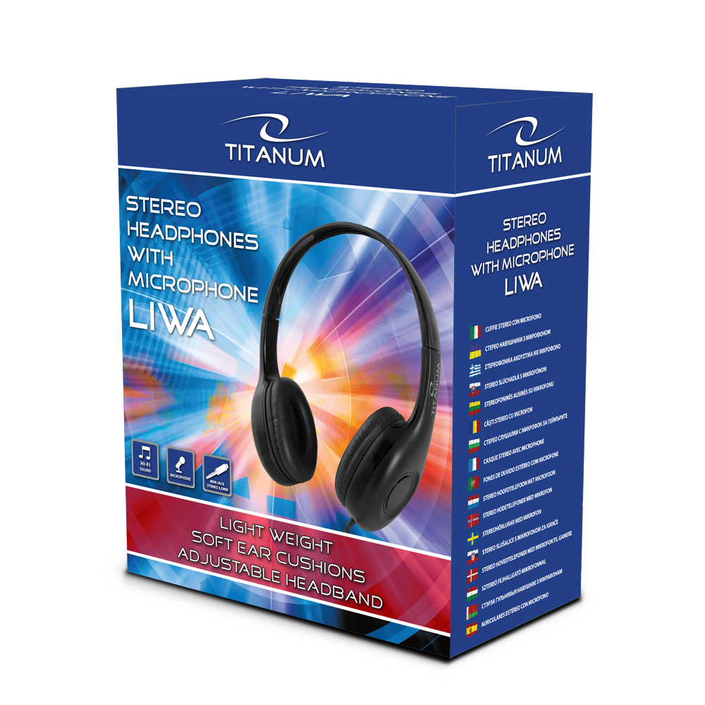 TITANUM TH114 Liwa  Headset austiņas