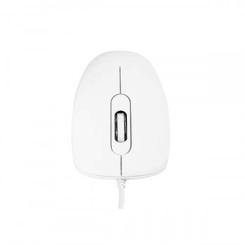 MODECOM Optical Mouse M10 White Datora pele