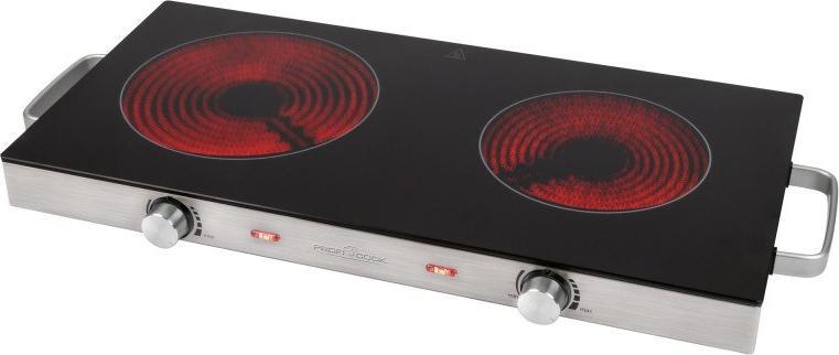 Proficook electric cooker PC-DKP 1211 2-burner 2800W plīts virsma