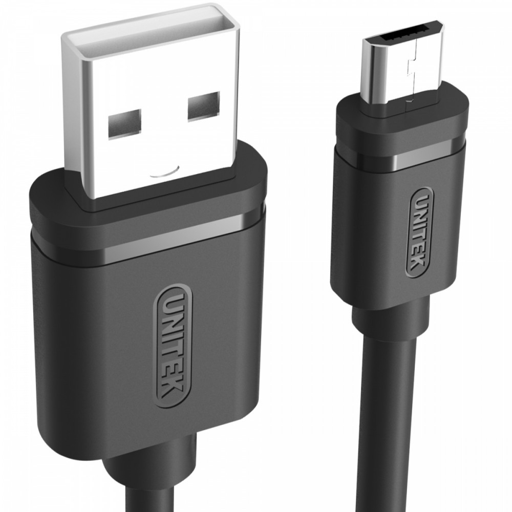 Unitek micro USB 2.0m kabelis, vads