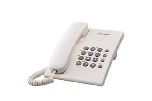 Panasonic KX-TS500PDW White telefons