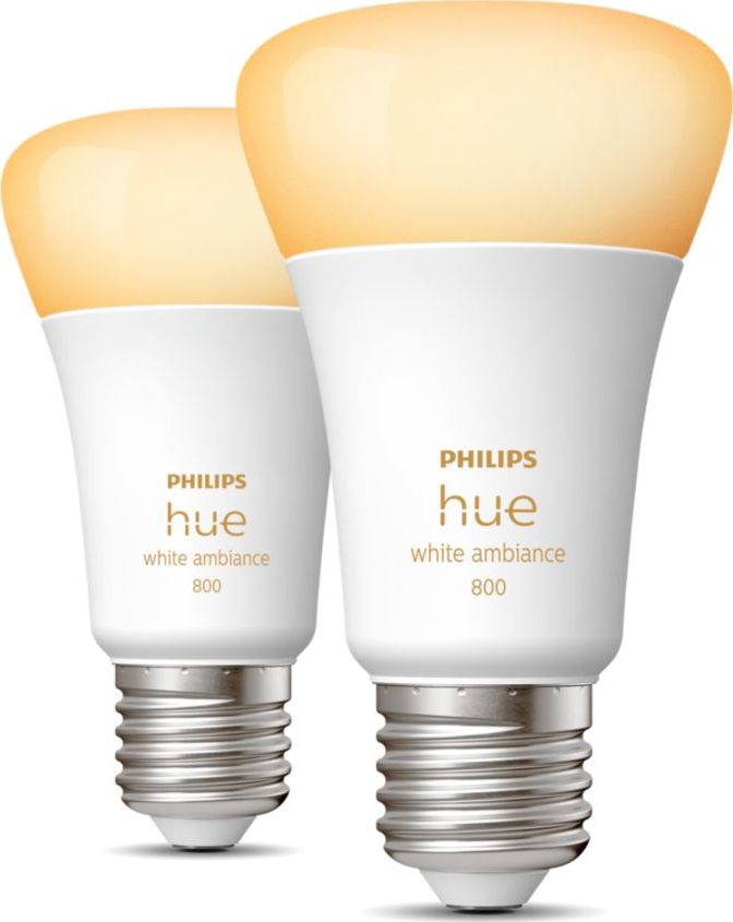 Philips Hue Zarowka E27 A60 6W WA BT 2-pak (929002489802) 929002216904 (8719514328242)