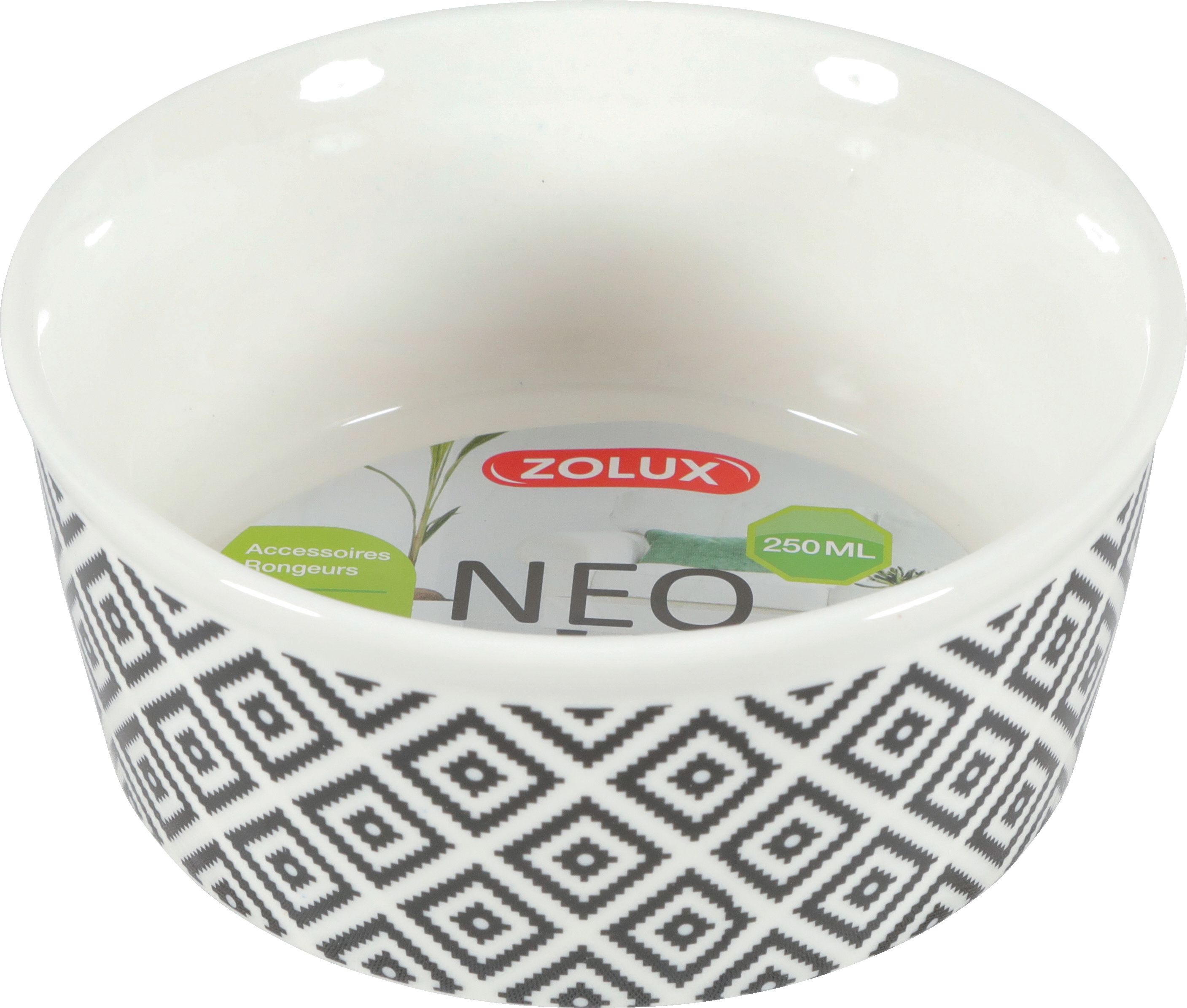 Zolux Miska gres dla gryzonia NEO 250 ml kol. bezowy 9539794 (3336022066821) grauzējiem