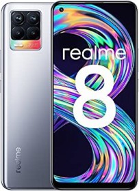 realme 8 - 6.4 - 64GB Cyber ??silver - Android 6941399044524 Mobilais Telefons