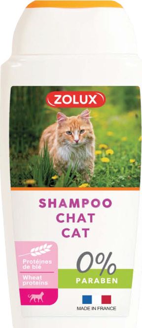 Zolux Szampon dla kota 250 ml 4960867 (3336025728061) piederumi kaķiem