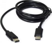 Kabel USB Vakoss USB-C - USB-C 1 m Czarny (TC-U564) TC-U564 (4718308535914) USB kabelis