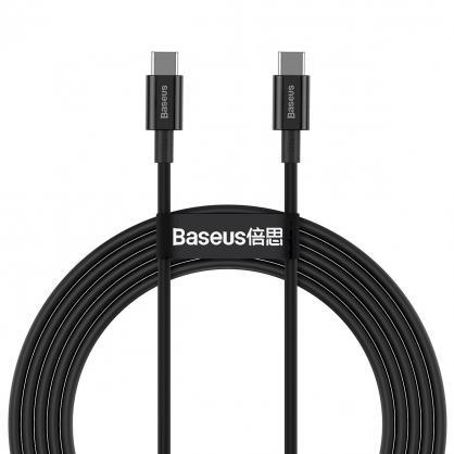 Baseus Superior USB cable 1 m USB 2.0 USB C Black USB kabelis