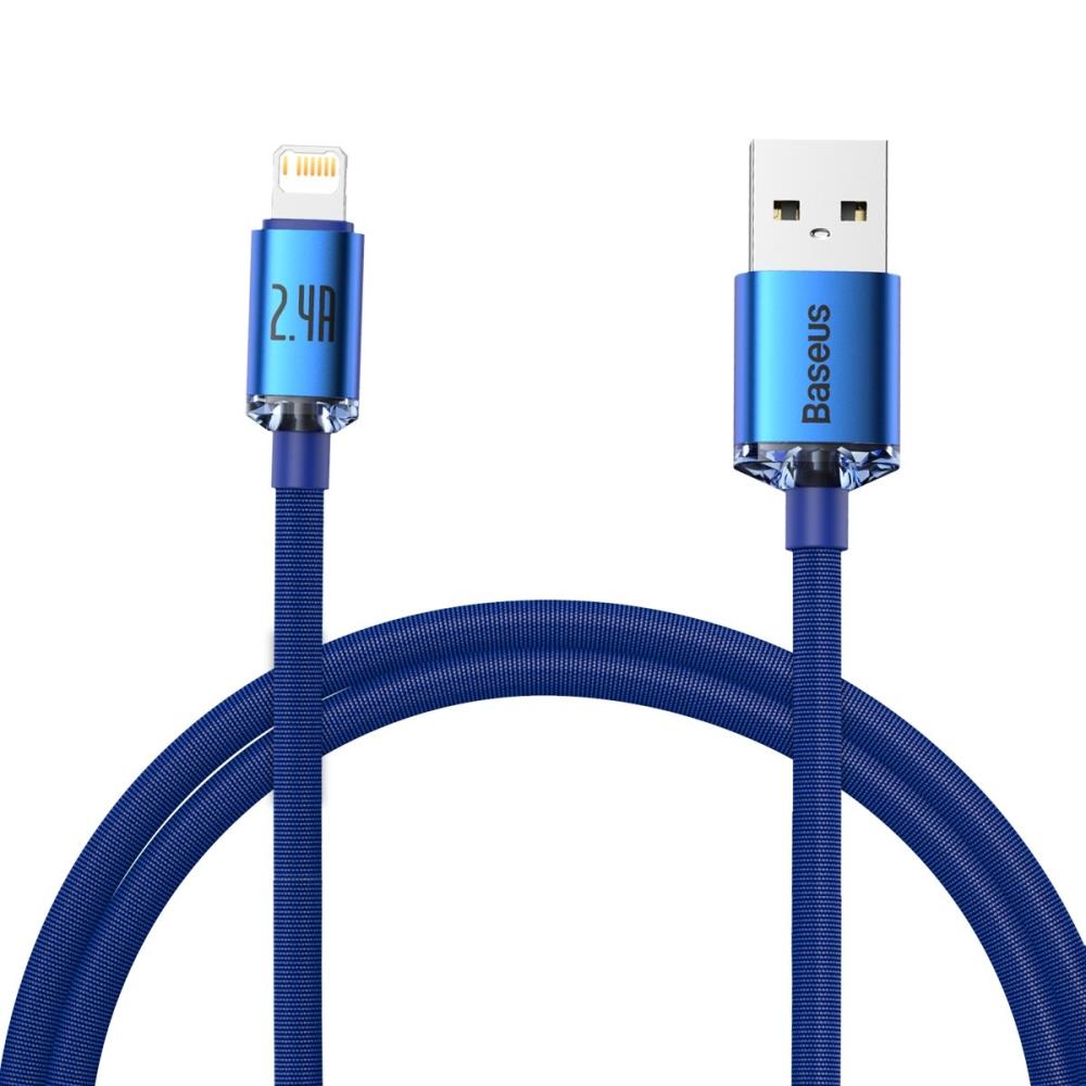 Baseus USB-A - Lightning Cable 1.2 m Blue (BSU3027BLU) USB kabelis