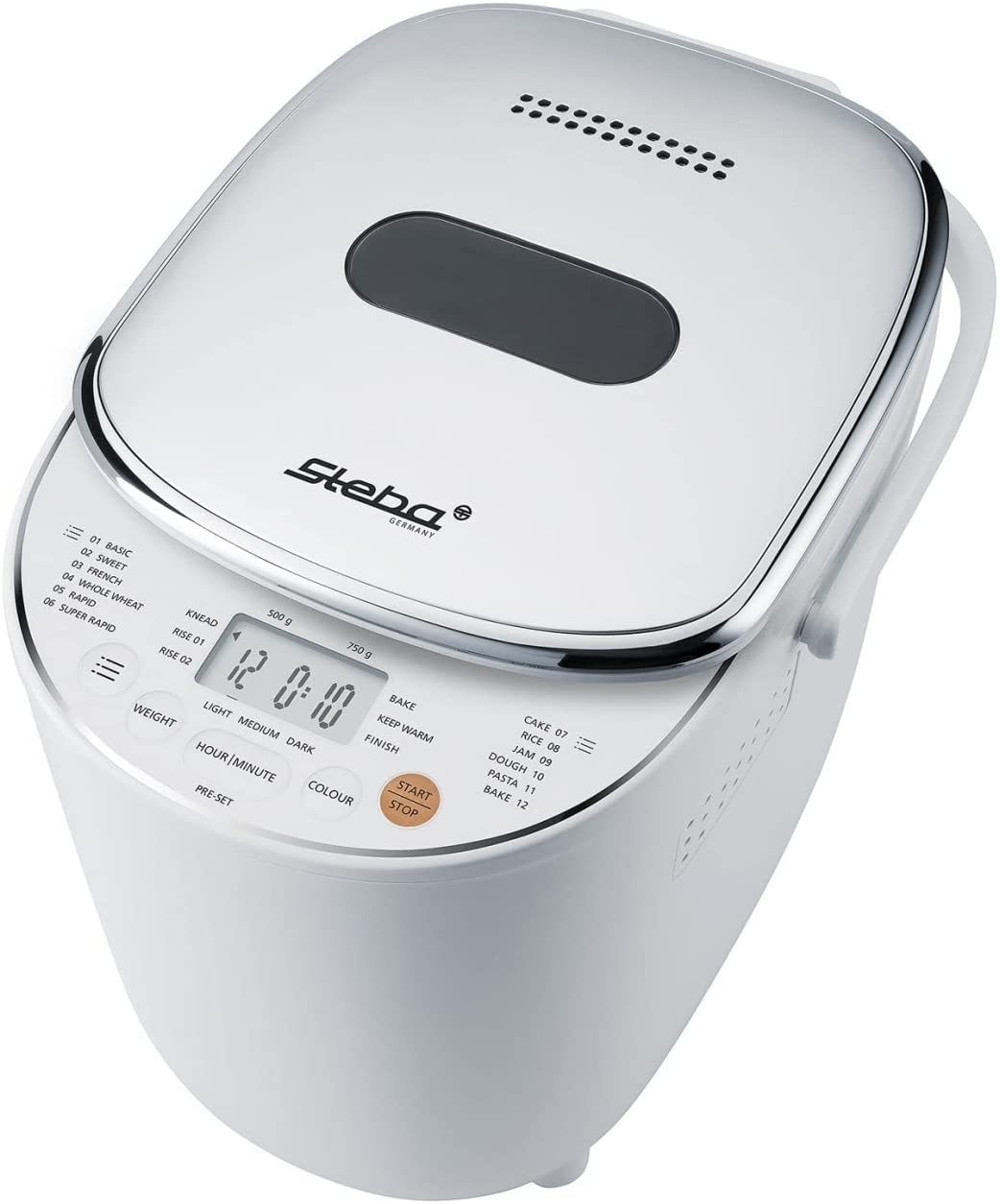 Steba bread maker BM 3 silver / white - 540 W Virtuves piederumi