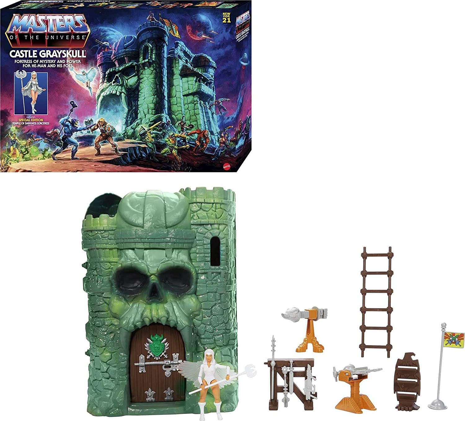 Mattel M. o. T. U. O. Castle greyskull S - GXP44 konstruktors