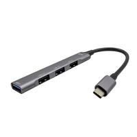 i-tec Metal USB-C HUB 1x USB 3.0 + 3x USB 2.0 8595611704840 USB centrmezgli